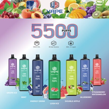 US Vape 5500 Puffs