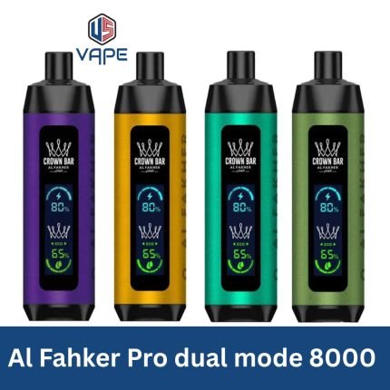 Al Fahker Pro dual mode 8000 Puffs Crown Bar