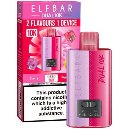 Elf Bar Dual 10K Vape UAE dual flavour disposable vape device