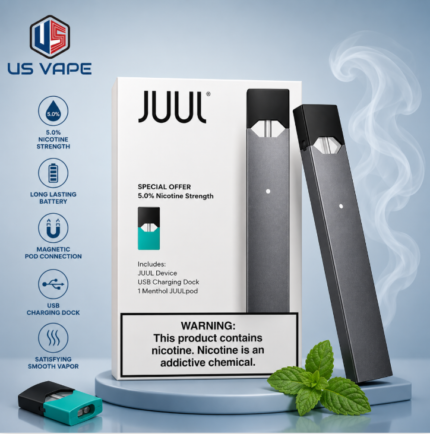 JUUL device kit 5 percent nicotine UAE Dubai