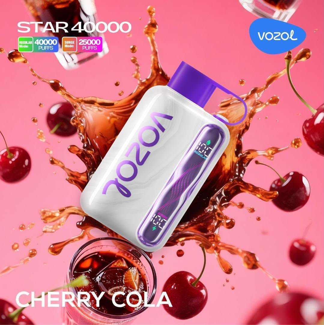 WhatsApp Image 2026-06-29 at 4.02.05 PM Buy Vozol 40k Puffs Cherry Cola fizzy classic carbonated beverage flavor vape pod in UAE