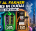 Best Al Fakher Crown Bar Vapes in Dubai showing 8000, 40K, and 60K puffs devices by US Vape.