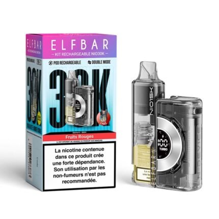 Elf Bar 30K Dubai Fruits Rouges flavor rechargeable vape kit