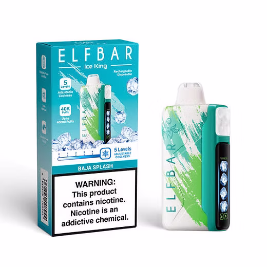 elfbar_30k_puffs1 Elf Bar 30K Dubai Baja Splash flavor Ice King disposable vape