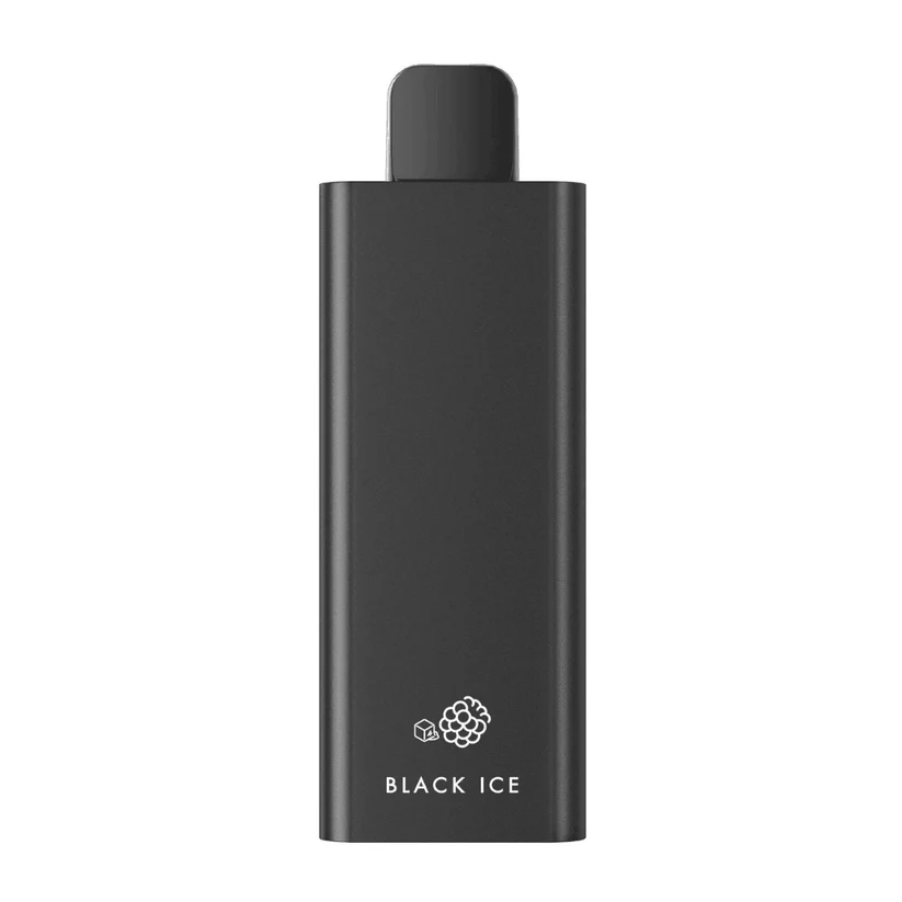 hqd-cuvie-slick-6000-disposable-vape-hqd-cuvie-slick-6000-disposable-vape-black-ice-3 HQD Cuvie Slick 6000 Puffs Black Ice tart blackberry with arctic menthol chill.