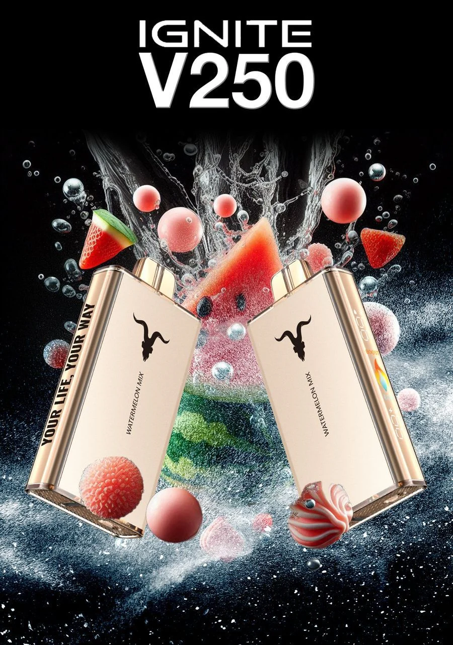 ignitev250watermelonmix_1024x1024@2x Ignite V250 25000 Puffs Watermelon Mix custom blend flavor