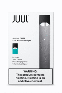 JUUL device kit 5 percent nicotine UAE Dubai