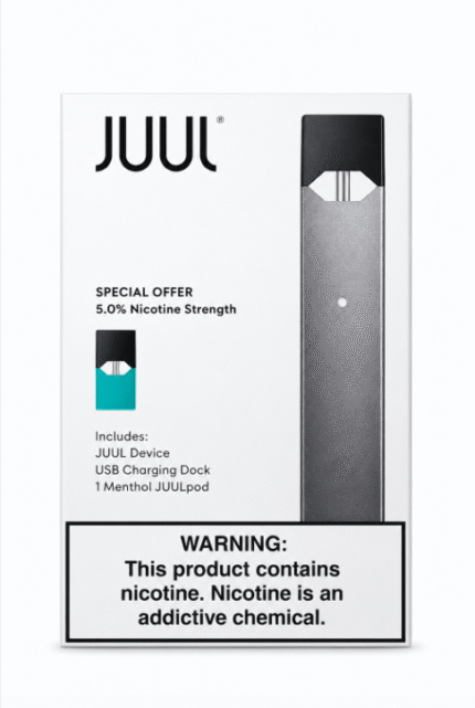 JUUL device kit 5 percent nicotine UAE Dubai