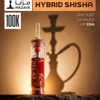 Mazaya 100K Puffs Hybrid Shisha Disposable Vape in Dubai UAE